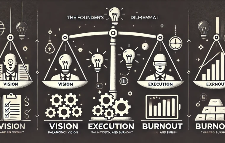 The Founder’s Dilemma: Balancing Vision, Execution, and Burnout