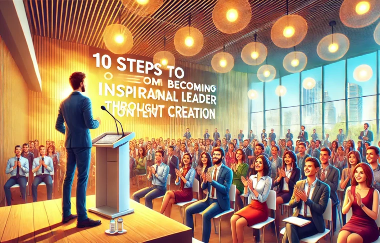 10 Steps to Becoming an Inspirational Leader Through Content Creation